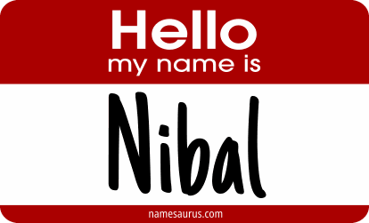 Hello my name is Nibal png download