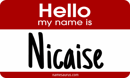 Hello my name is Nicaise png download
