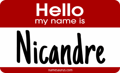 Hello my name is Nicandre png download