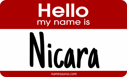 Hello my name is Nicara png download