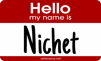 Hello my name is Nichet png download
