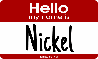Hello my name is Nickel png download