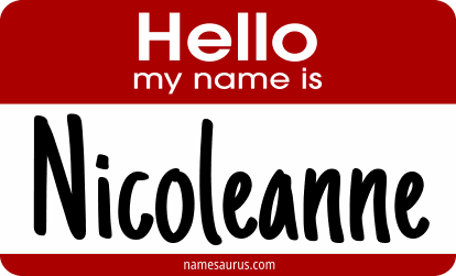 Hello my name is Nicoleanne png download