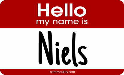 Hello my name is Niels png download