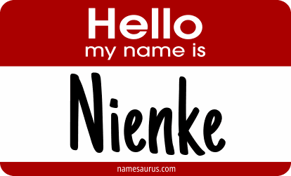 Hello my name is Nienke png download