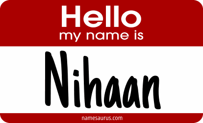 Hello my name is Nihaan png download