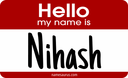 Hello my name is Nihash png download