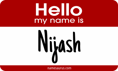 Hello my name is Nijash png download