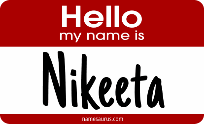 Hello my name is Nikeeta png download