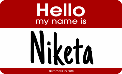 Hello my name is Niketa png download