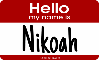 Hello my name is Nikoah png download