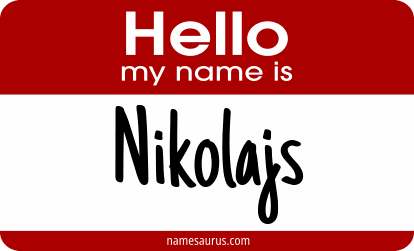 Hello my name is Nikolajs png download