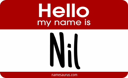 Hello my name is Nil png download