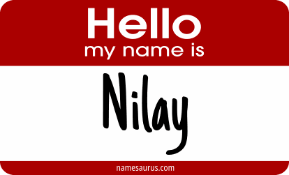 Hello my name is Nilay png download