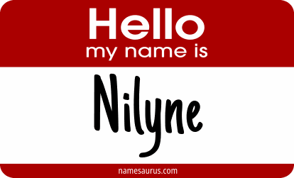 Hello my name is Nilyne png download