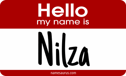 Hello my name is Nilza png download