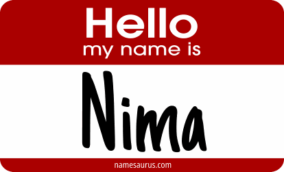 Hello my name is Nima png download