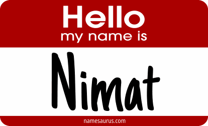 Hello my name is Nimat png download
