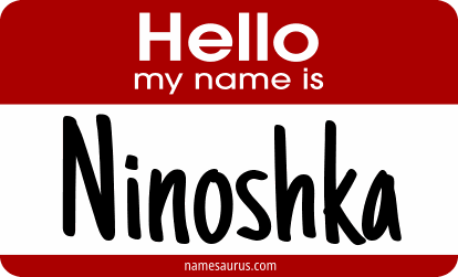 Hello my name is Ninoshka png download