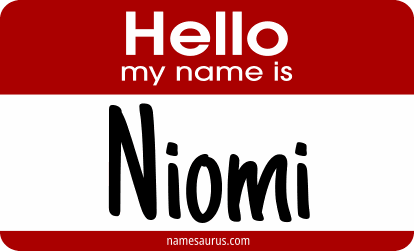 Hello my name is Niomi png download