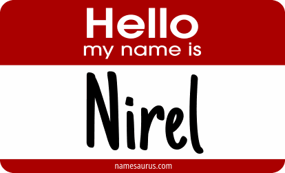 Hello my name is Nirel png download