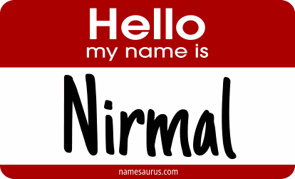 Hello my name is Nirmal png download