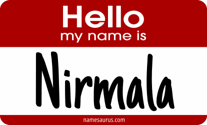 Hello my name is Nirmala png download