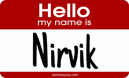 Hello my name is Nirvik png download
