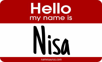 Hello my name is Nisa png download
