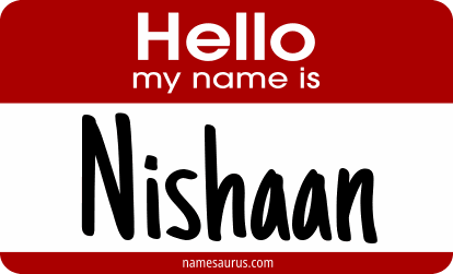 Hello my name is Nishaan png download