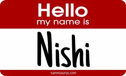 Hello my name is Nishi png download