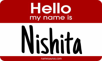 Hello my name is Nishita png download