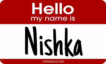 Hello my name is Nishka png download