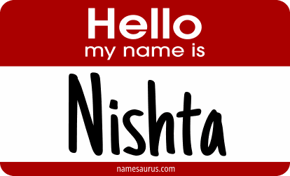 Hello my name is Nishta png download