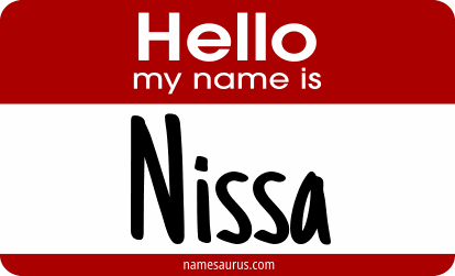 Hello my name is Nissa png download