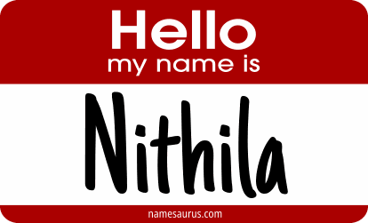 Hello my name is Nithila png download