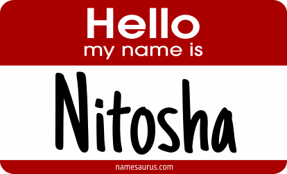 Hello my name is Nitosha png download