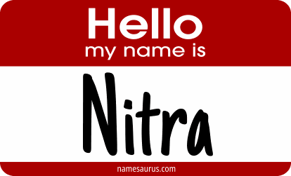 Hello my name is Nitra png download