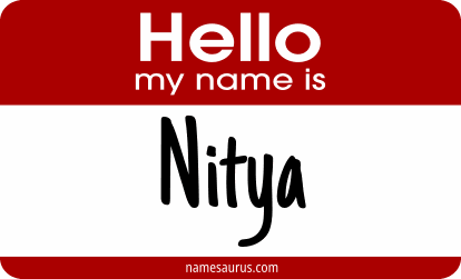 Hello my name is Nitya png download