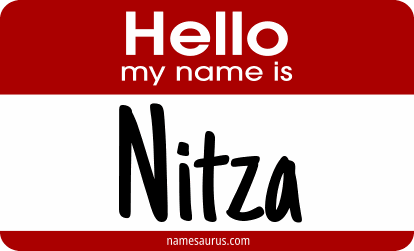 Hello my name is Nitza png download