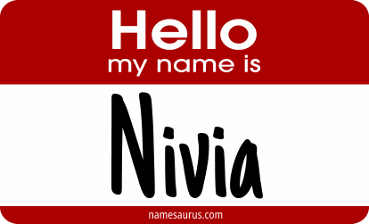 Hello my name is Nivia png download