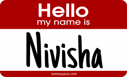 Hello my name is Nivisha png download