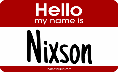 Hello my name is Nixson png download