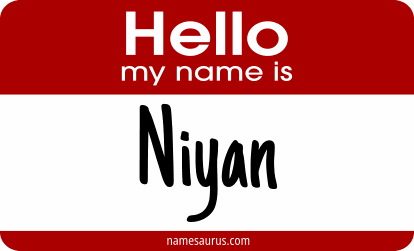 Hello my name is Niyan png download