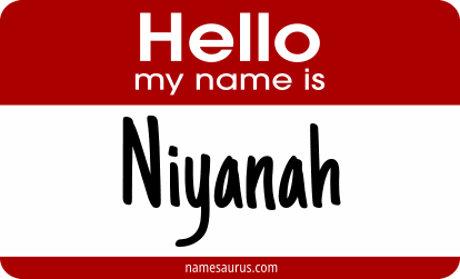 Hello my name is Niyanah png download