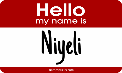 Hello my name is Niyeli png download