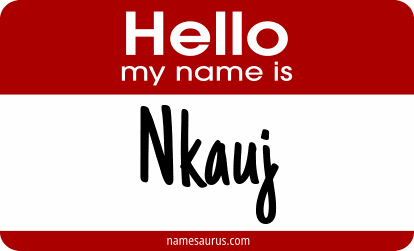 Hello my name is Nkauj png download