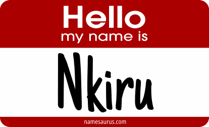Hello my name is Nkiru png download