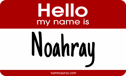 Hello my name is Noahray png download