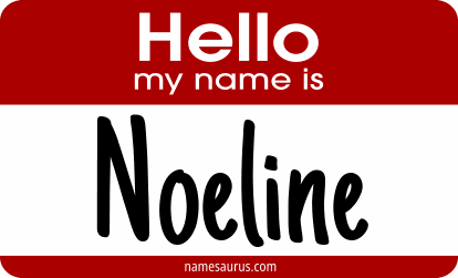 Hello my name is Noeline png download